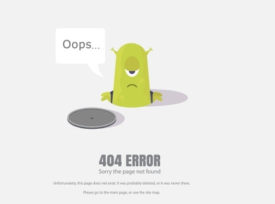 Oops   404 error