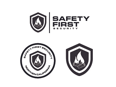 Safety First branding design graphic design illustration logo typography vector