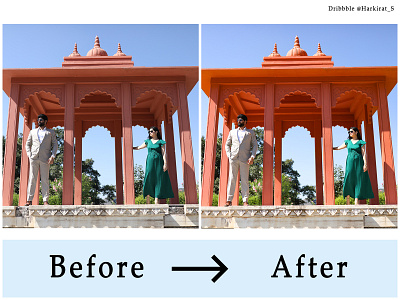 Image retouching color correction object removal retouching