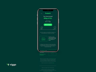 Infographic page for Viggo app