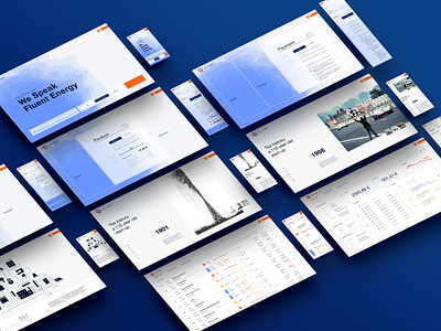 Gulf Gas + Power pages dashboard design energy energy provider gas gulf history page home page interface layout mobile platform product responsive sign up timeline ui ux web website