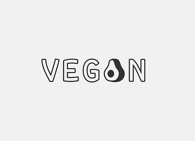 Vegan Creative Logo brand branding creative design designer icon illustration logo ui vector