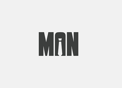 Man & Tie Creative Logo brand branding creative design designer icon illustration logo man tie ui vector