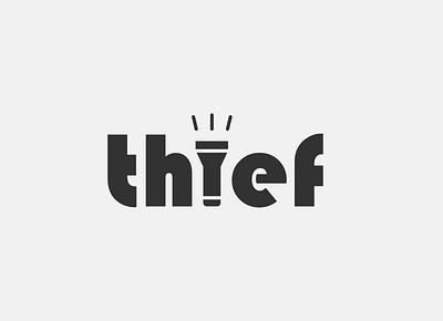 Thief Creative Logo brand branding creative design designer icon illustration logo ui vector