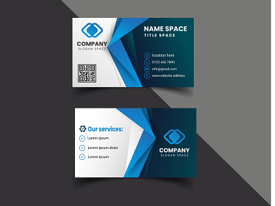 Creative business card design template