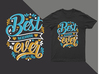 creative typography t-shirt design