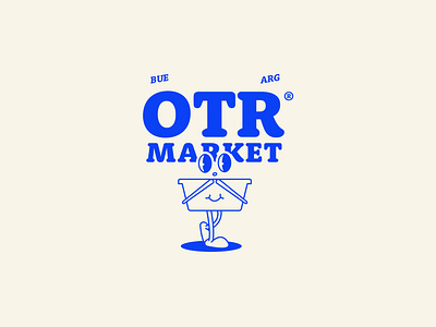 OTR - Convenience Store branding design graphic mascot icon illustration typography vintage