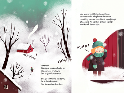 "Where are Benny's owls?" picture book page