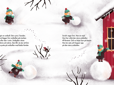 "Where are Benny's owls?" picture book page