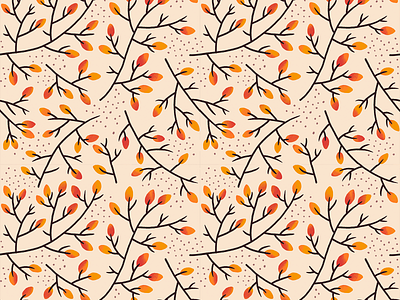 Autumn Seamless Pattern light