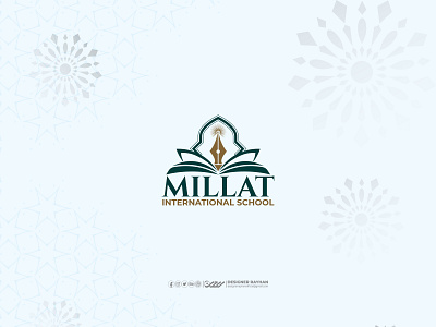 " Islamic Education Logo Design" designer rayhan kufi logo