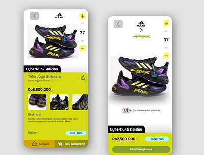 UI Shoes App Design app design graphic design ui uiuxdesign