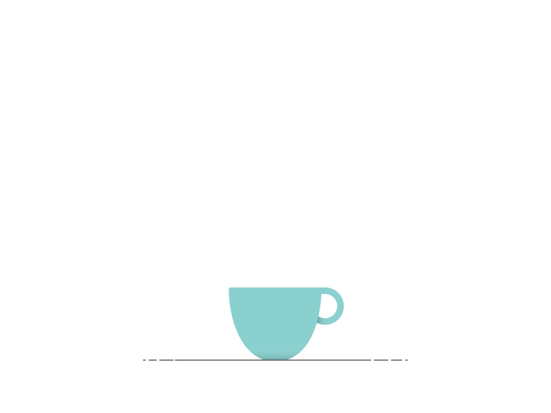 It's Tea Time! ☕️ animation drink fun gif shot simple tea