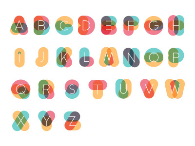 Colorful Alphabet alphabet blend brazil colorful experimental kids typography