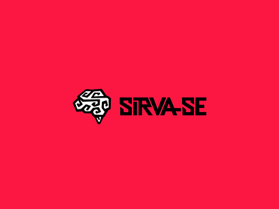 Sirva-se arte brain content culture logo magazine sirva se visual identity