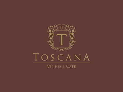 Toscana bistro cellar coffee emporium grape italy logo toscana tuscany wine