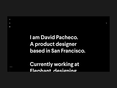 David Pacheco – Portfolio apple digital fiat portfolio product design san francisco ui ux website