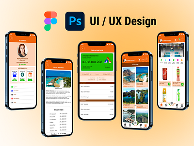 UI/UX Design Koprasi Apps apps design design grafich ui ux web design wireframe