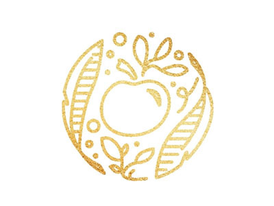 Golden Apples blog branding logo
