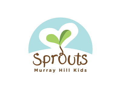 Sprouts Kids Logo branding kids logo