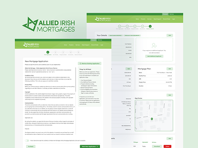 Mortgage Application User Flow