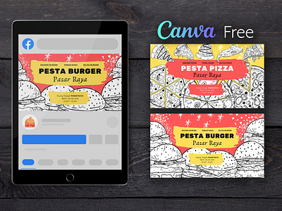 Free Canva Facebook Cover for Small Business