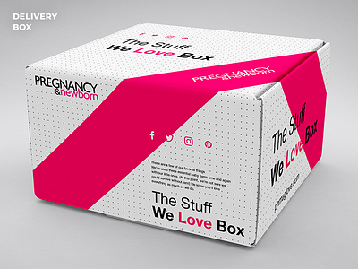 Delivery Box box branding delivery