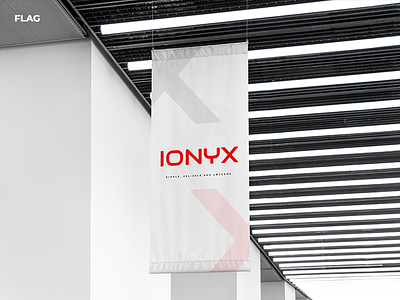 Ionyx Flag branding flag