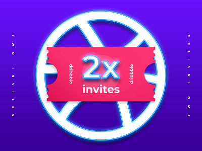 2x Dribbble invites