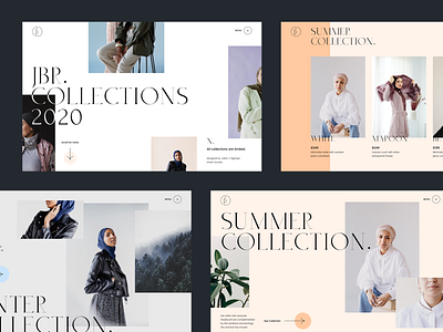 Jbr. Collections 2020 - Fashion Website branding clean ecommerce editorial fashion brand fashion design fashion website minimalist ui ux web
