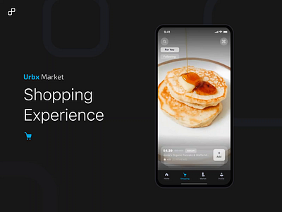 Urbx Market - Shopping Experience animation app cart clean design ecommerce ecommerce app editorial interaction interface ios mobile product page ui ux