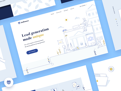 Unifinance Landing Page