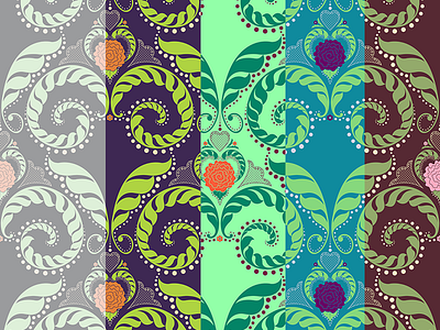 Repeating Pattern Collage