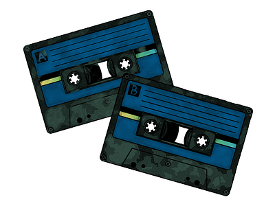 Cassettes Digitally Colored
