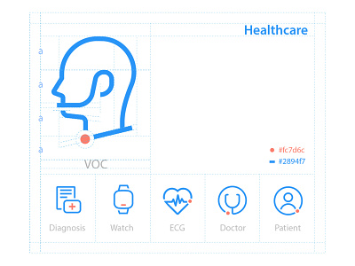 Healthcare icon set