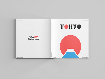 Tokyo tour guide book branding flat graphic icon illustration japan meanimize tokyo typography