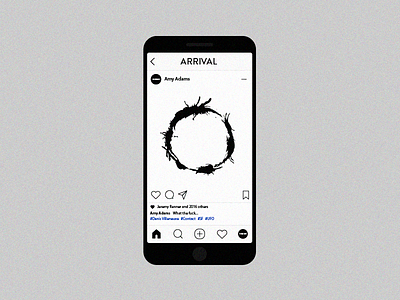 ARRIVAL(2016) arrival film graphic gui illust meanimize movie sf ufo