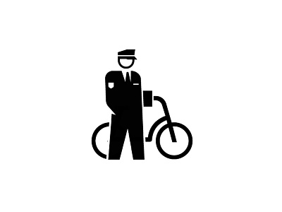 Japanese police artwork graphic icon illust illustration isotype japan logo pictogram police