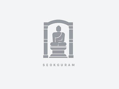 Seokguram graphic icon illustration isotype landmark meanimize minimalism pictogram simplicity