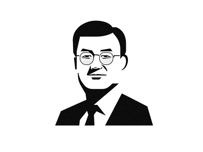 The president of Korea, Moon artwork graphic illust korea logo meanimzie moonjaein pictogram president stencil