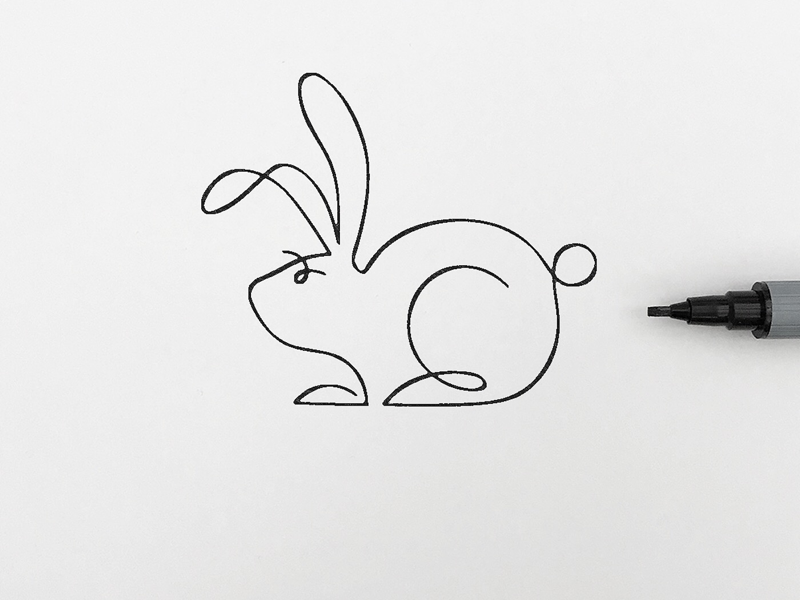 Rabbit by Jahng hyoung joon on Dribbble