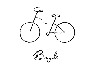 Bicycle bicycle branding croquis doodle graphic icon illustration linedrawing logo meanimize minimalism pictogram simplicity