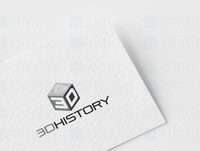 3D HISTORY LOGO logo