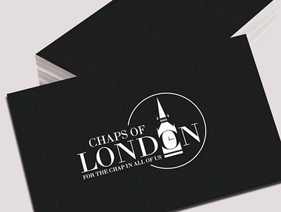 Chaps of London Logo design graphic design logo vector