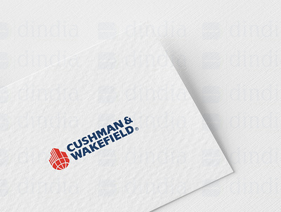 Cushman _ Wakefield Logo design graphic design logo vector