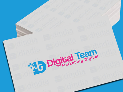 Digital Team Logo design graphic design logo vector