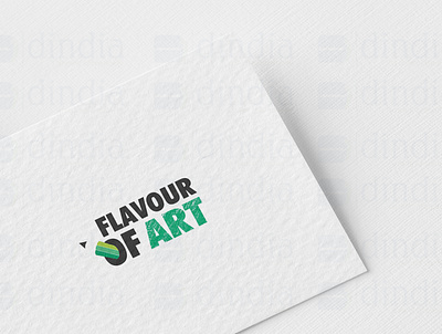 Flavour of Art Logo design graphic design logo vector