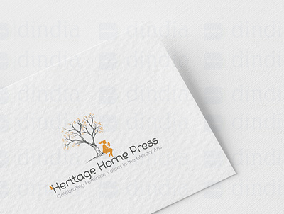 Heritage Home Press Logo design graphic design logo vector