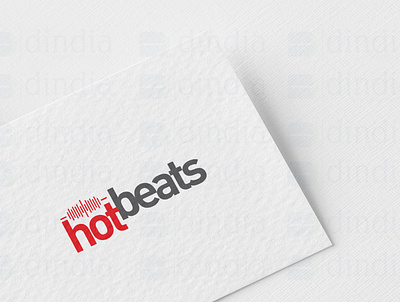 Hot Beats design graphic design logo vector