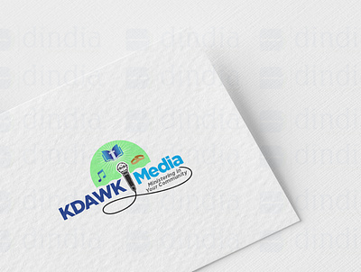 Kdawk Media Logo design graphic design logo vector